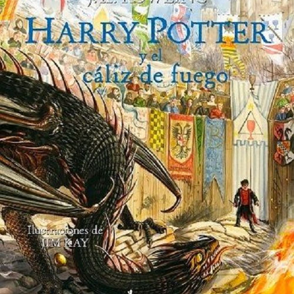 SALAMANDRA - HARRY POTTER Y EL CALIZ DE FUEGO (ILUSTRADO)
