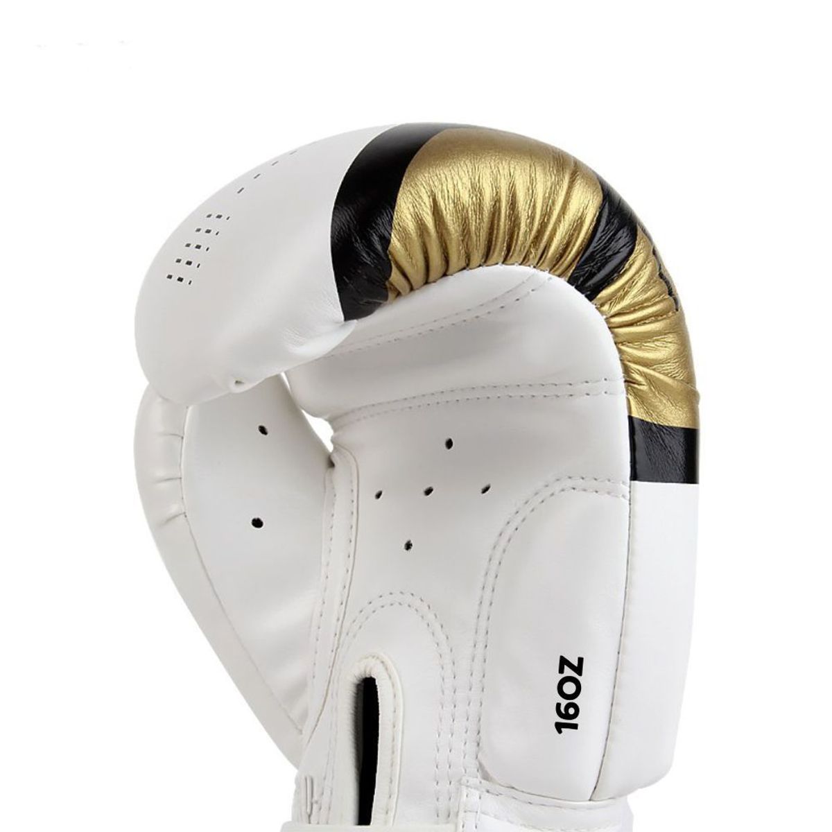 TORNEO - Guantes De Box O Boxeo BlancoDorado 16oz