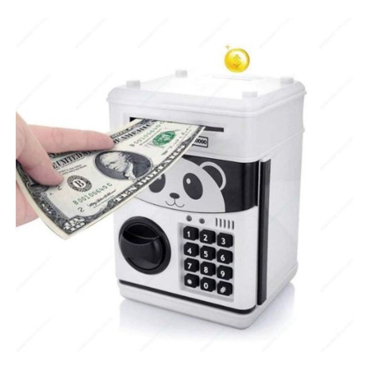 GENERICO - Alcancias modelo panda de calidad A1