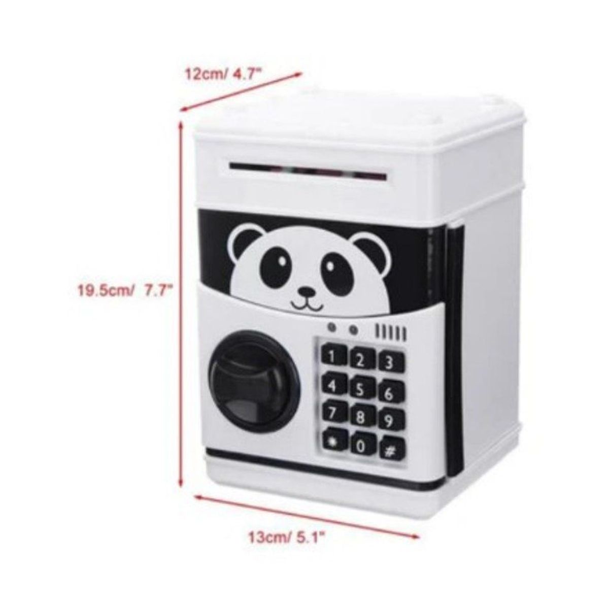 GENERICO - Alcancias modelo panda de calidad A1