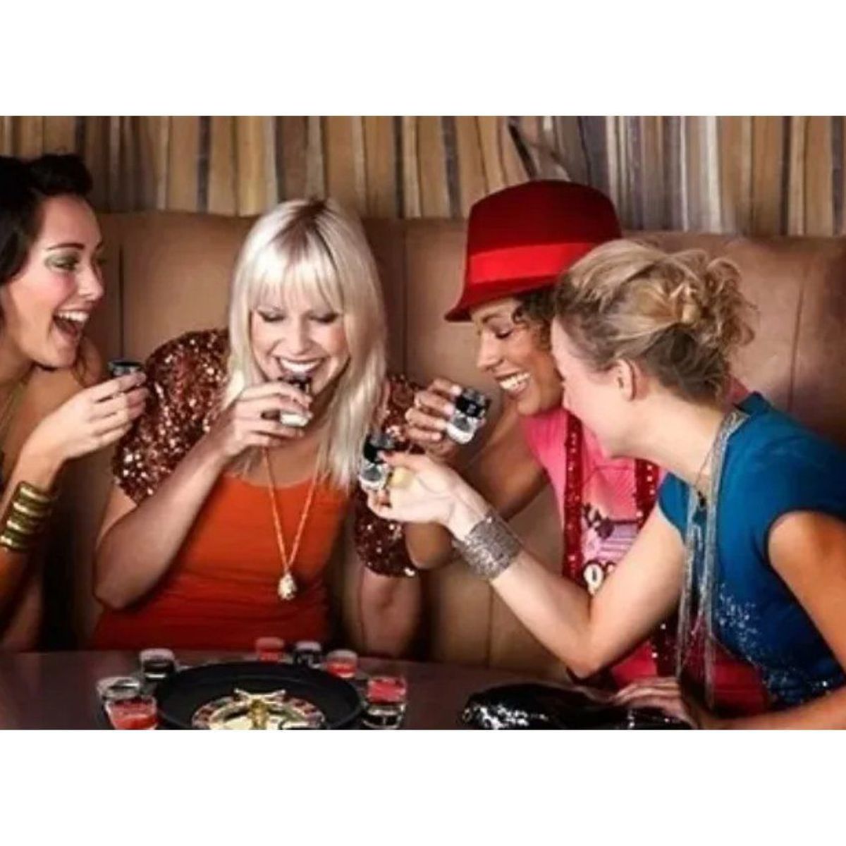 GENERICO - Juego de ruleta shot de tragos A1