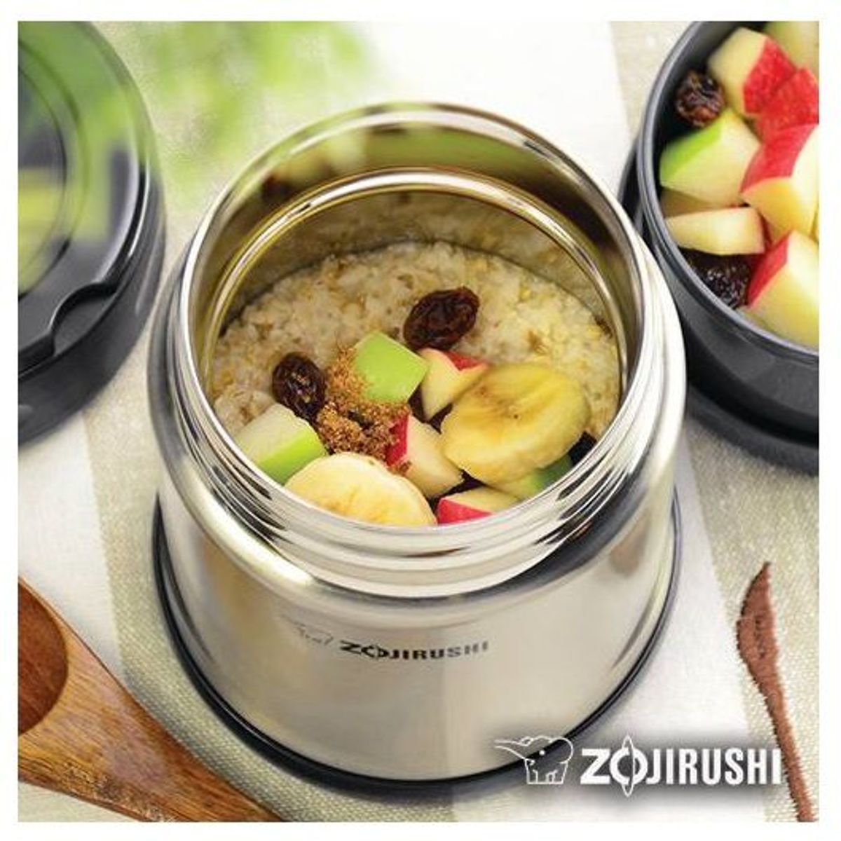 ZOJIRUSHI - Termo lonchera 1 división 750ml color Acero sw-fce75xa zojirushi