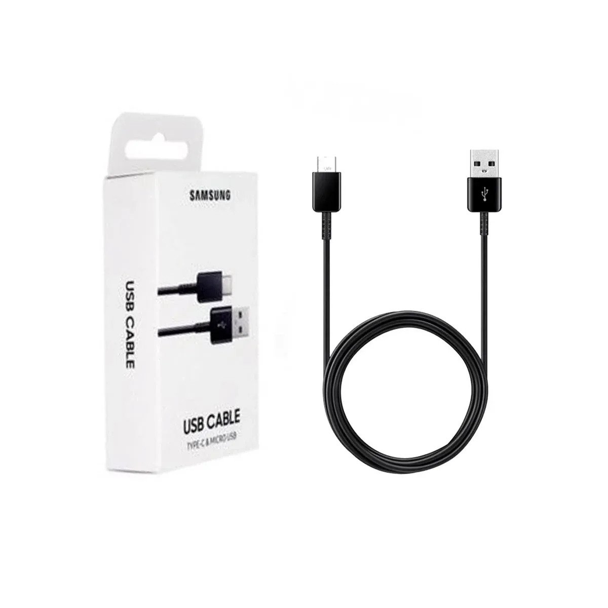 SAMSUNG - CABLE SAMSUNG USB  A TIPO C   NEGRO ORIGINAL