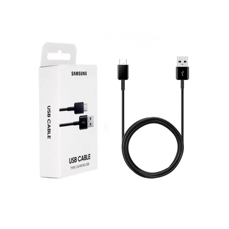 SAMSUNG - CABLE SAMSUNG USB  A TIPO C   NEGRO ORIGINAL