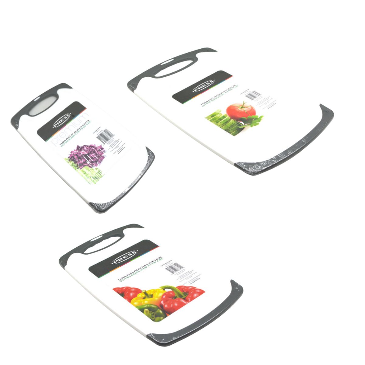 PRESS - Set de Tablas para Picar de 3 Piezas - PRESS