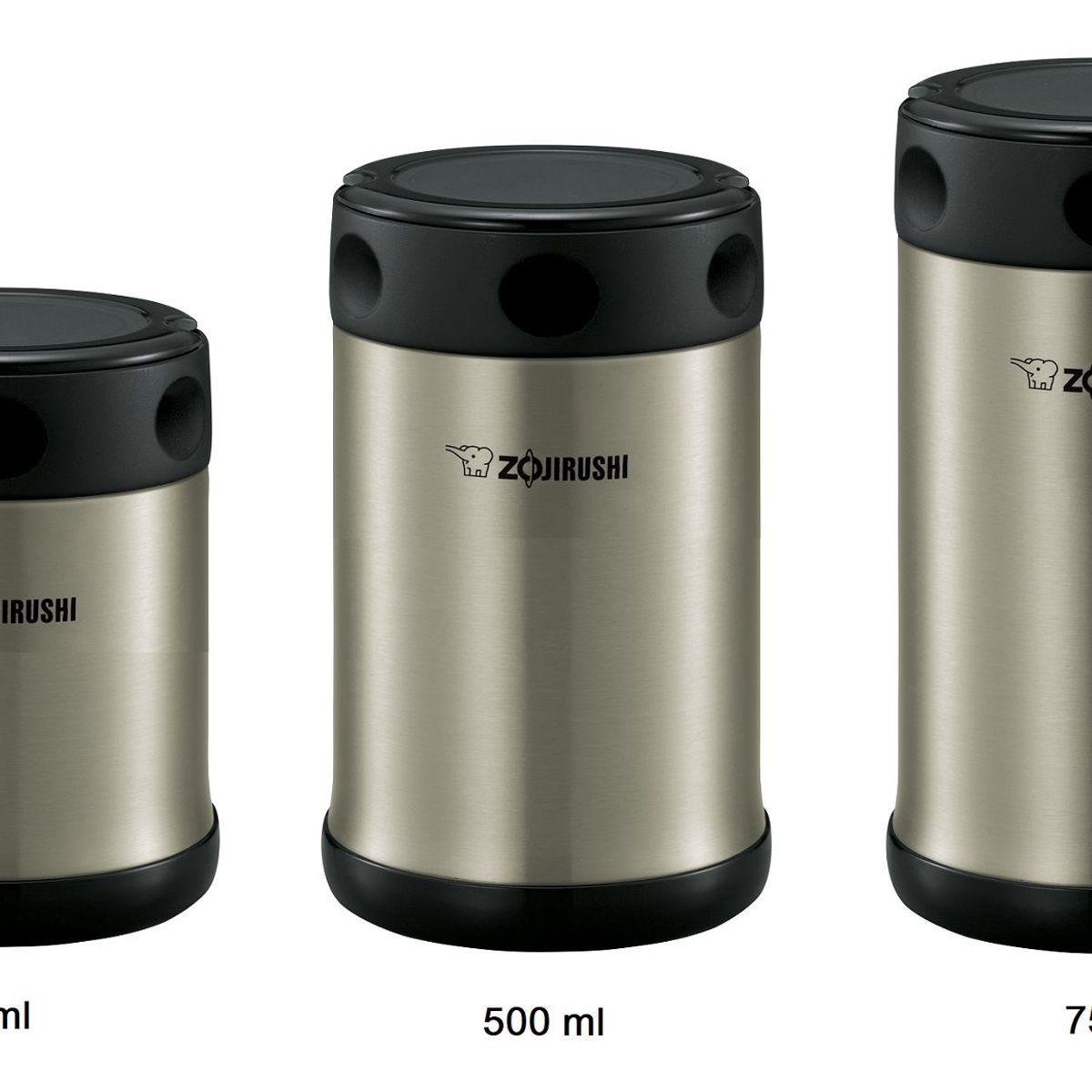 ZOJIRUSHI - Termo lonchera 1 división 350ml color Acero sw-eae zojirushi