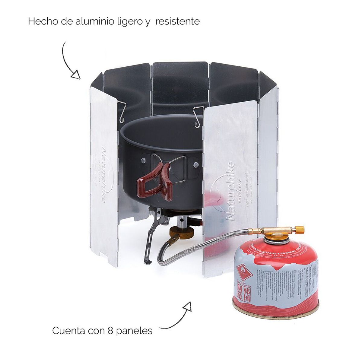 NATUREHIKE - Paraviento de cocina plegable Naturehike