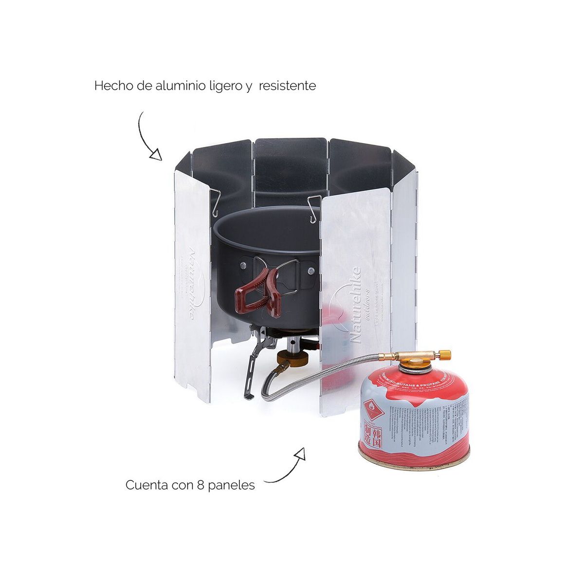 NATUREHIKE - Paraviento de cocina plegable Naturehike