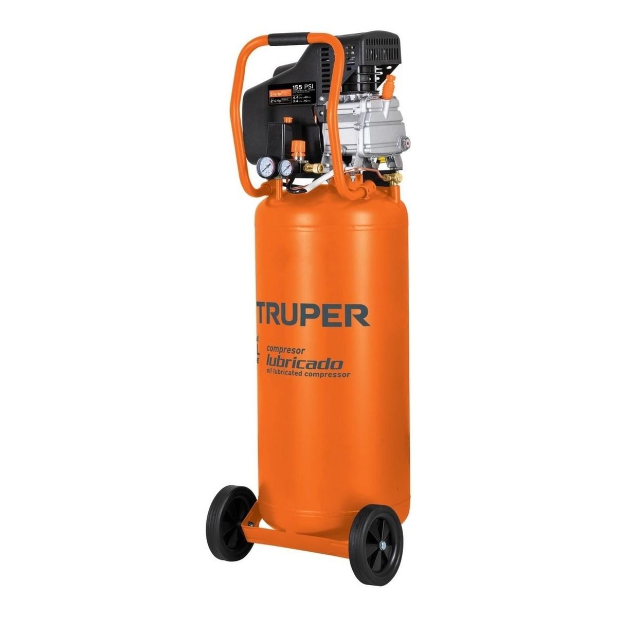 TRUPER - Compresora lubricada 80 Litros Truper