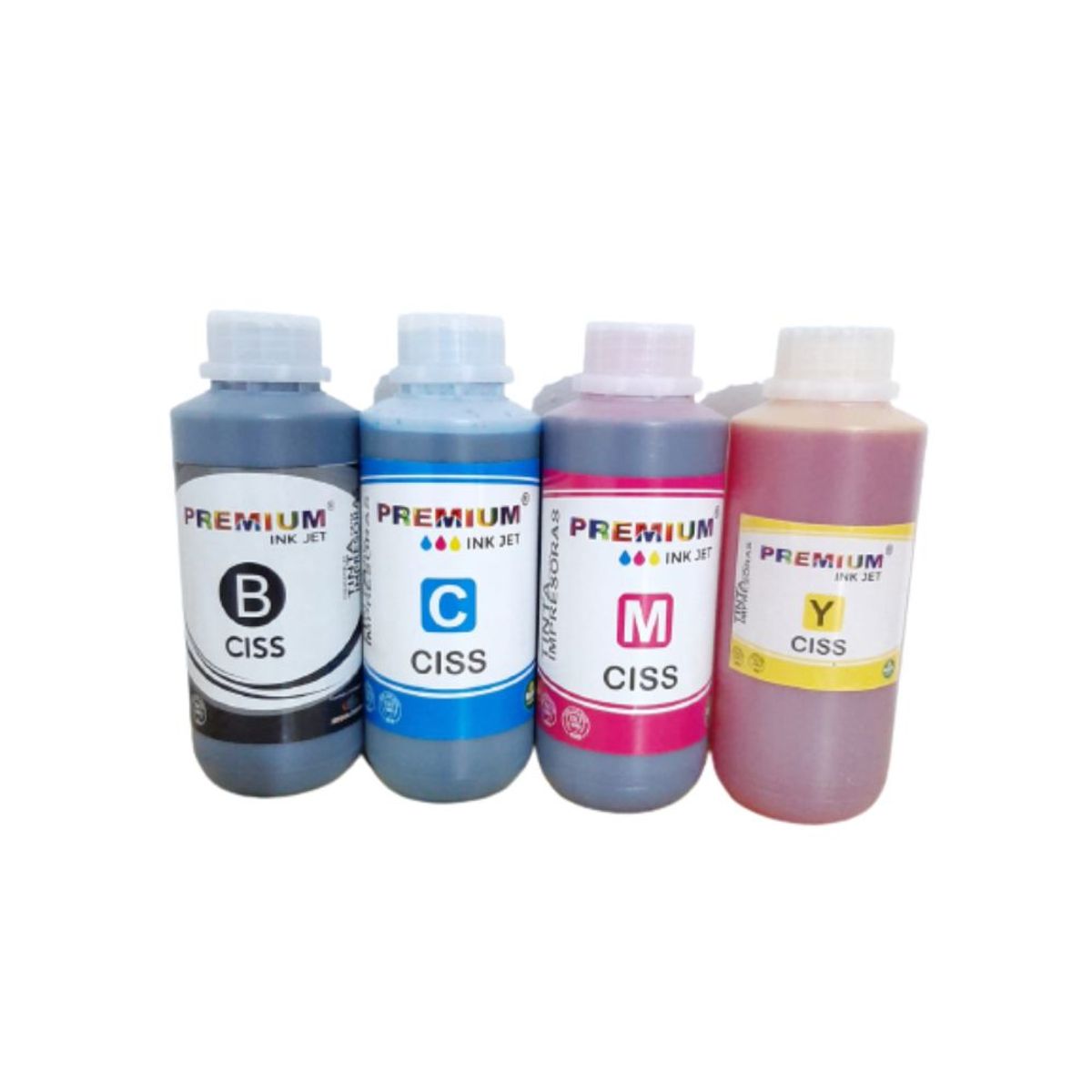 PREMIUM - Tinta Epson Canon HP Brother Premium Pack Black Cian Yellow Magenta