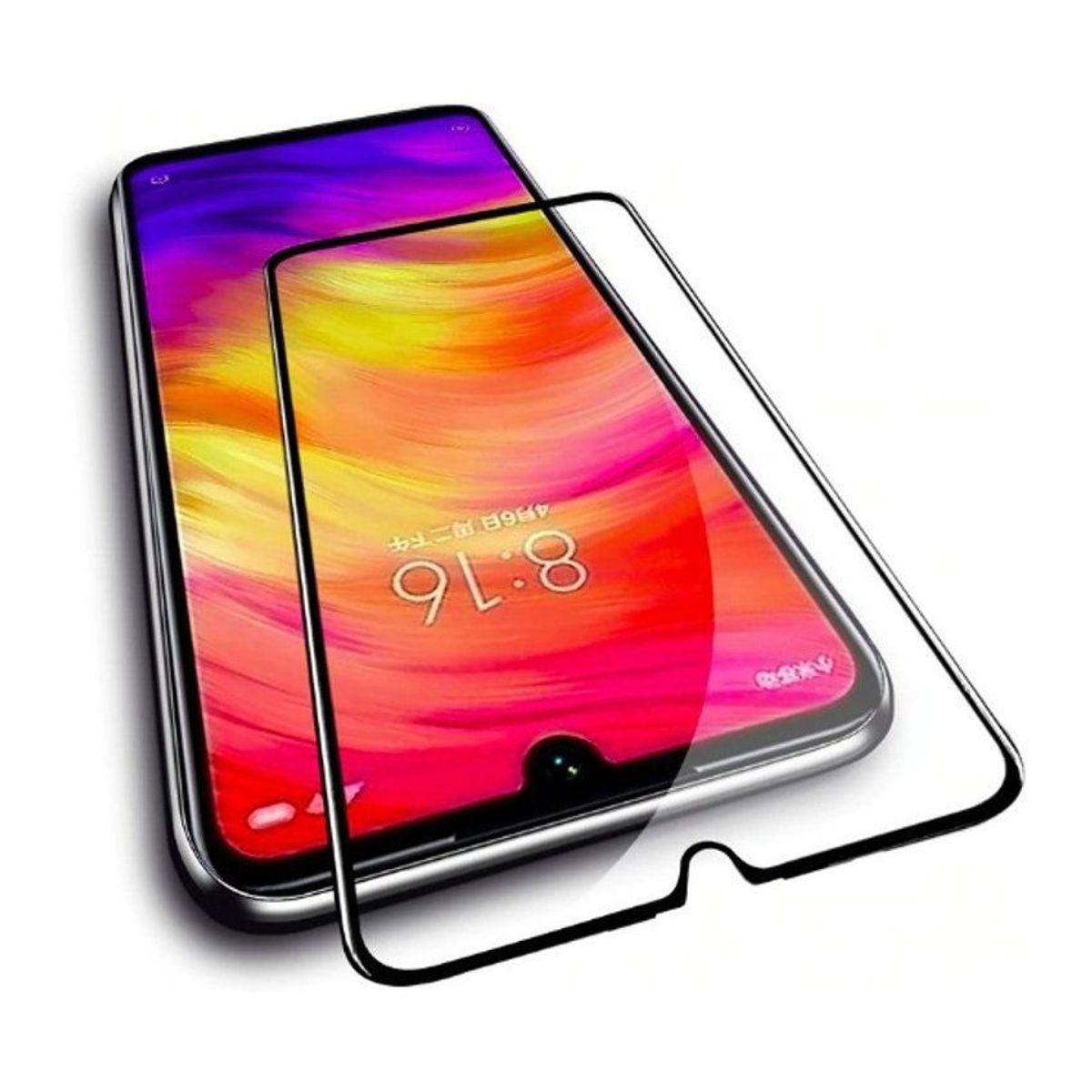 GENERICO - 2 Micas vidrios templado Protector xiaomi note 8 redmi 8 mi 8a resiste