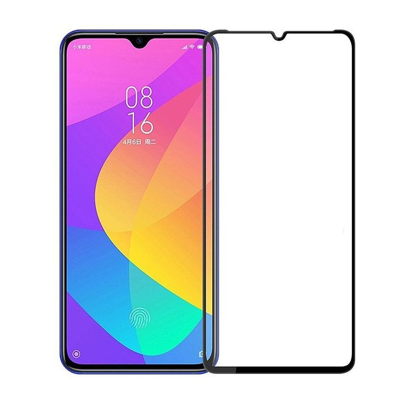 GENERICO - Vidrio templado para Xiaomi Note 8 Protector calidad  - negro