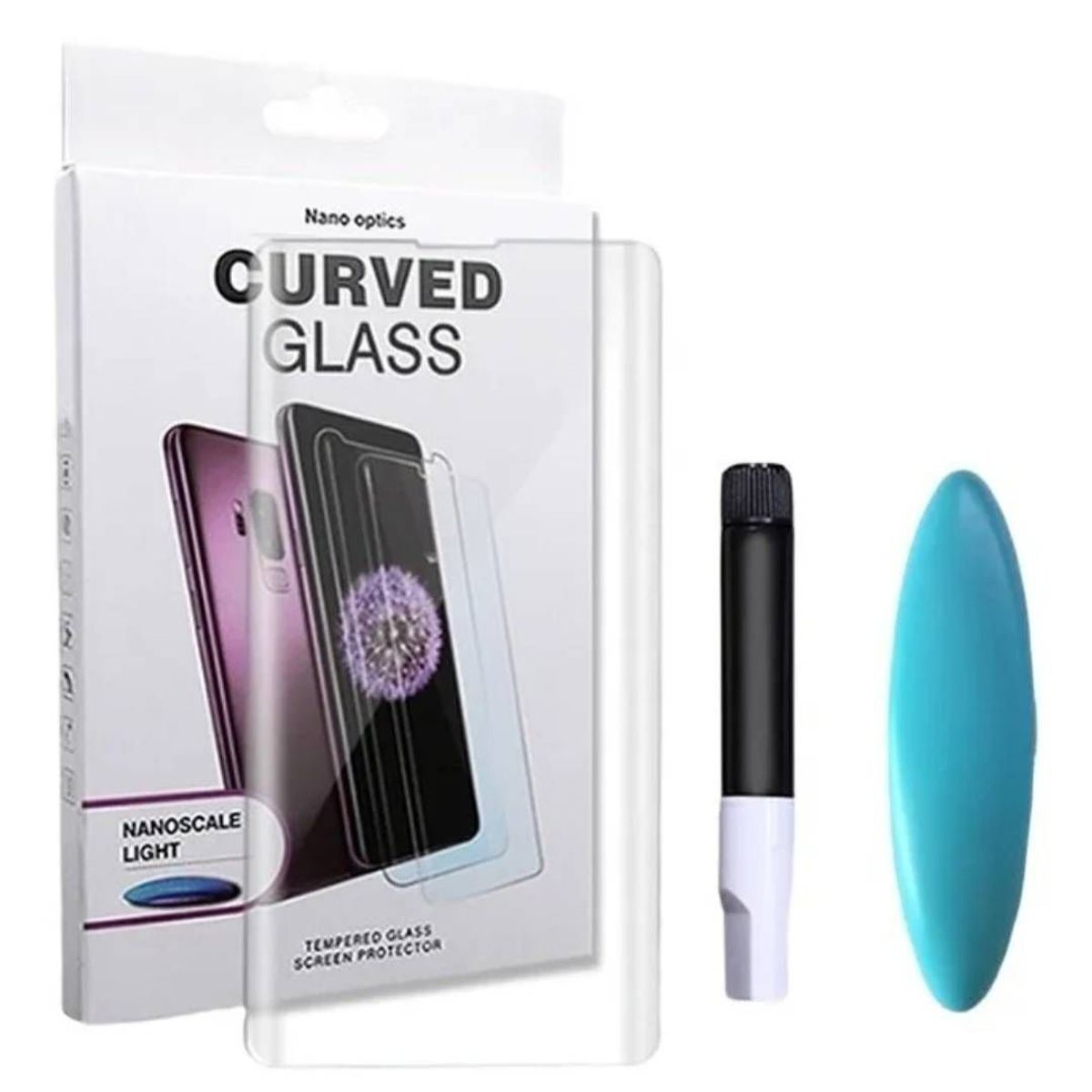 GLASS - Vidrio Templado Uv Para Samsung S22 Ultra - Transparente
