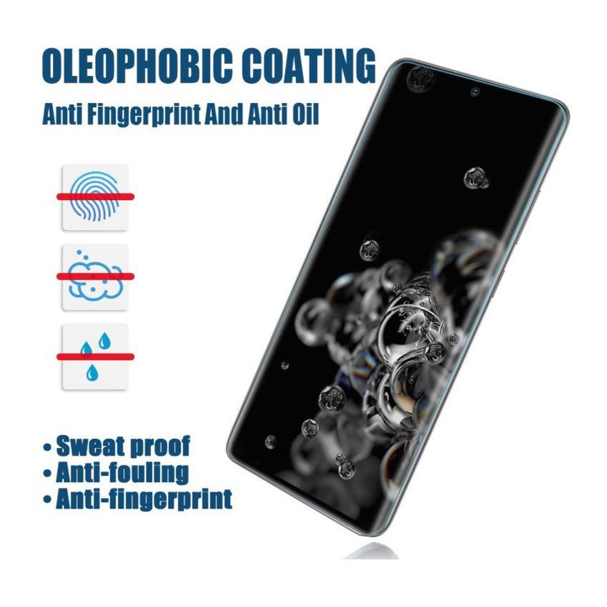 GLASS - Vidrio Templado Uv Para Samsung S22 Ultra - Transparente