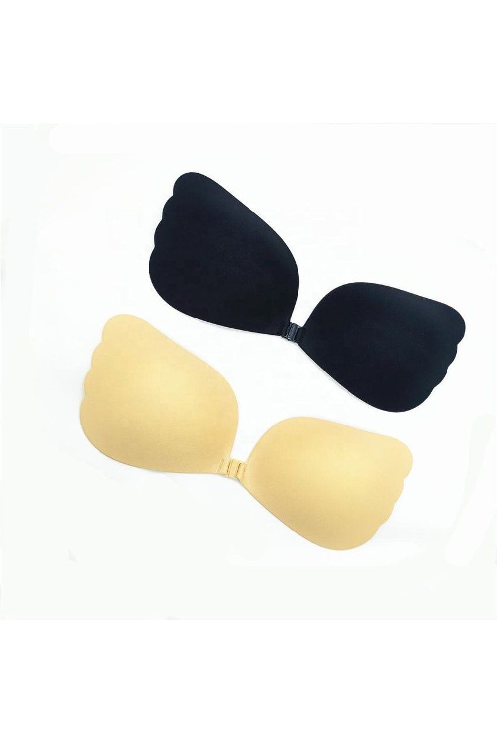 Brasier invisible lavable push up levanta y junta copas sujetador
