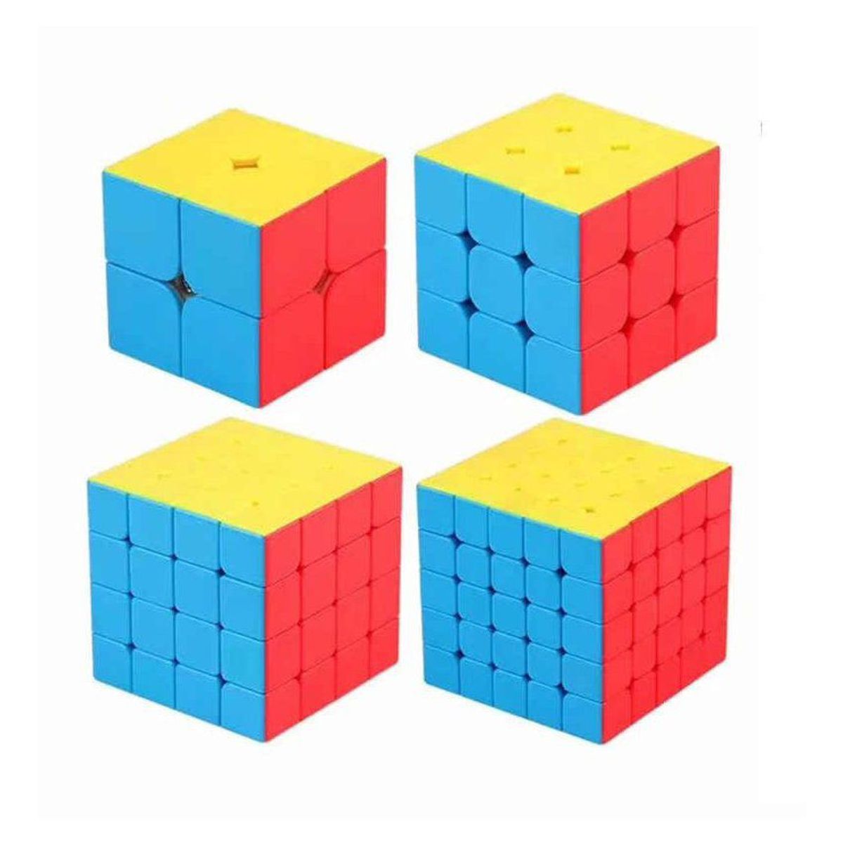 MOYU - Cubo Mágico Cubo Rubik Moyu - Set 4 Piezas