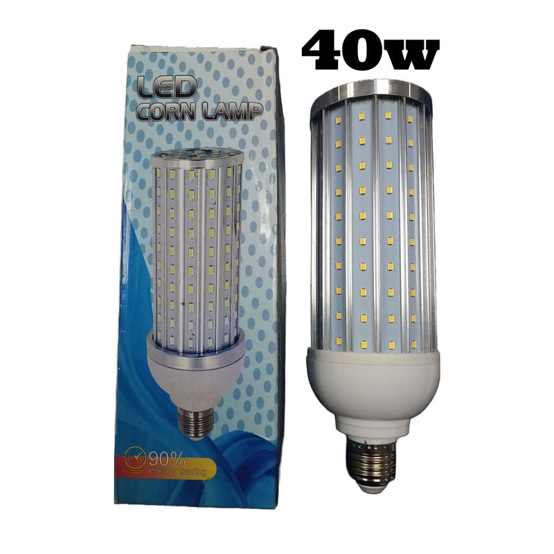 GENERICO - Foco LED Tipo Mazorca 40W Cálido.