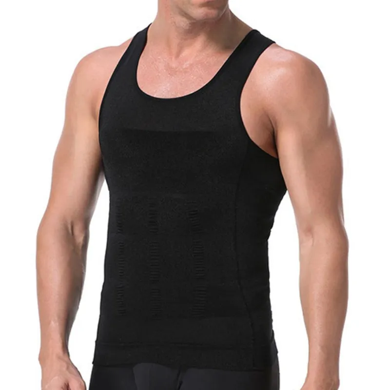 GENERICO - Camiseta Faja Reductora Remodela Abdomen Hombres Vivid Bvd