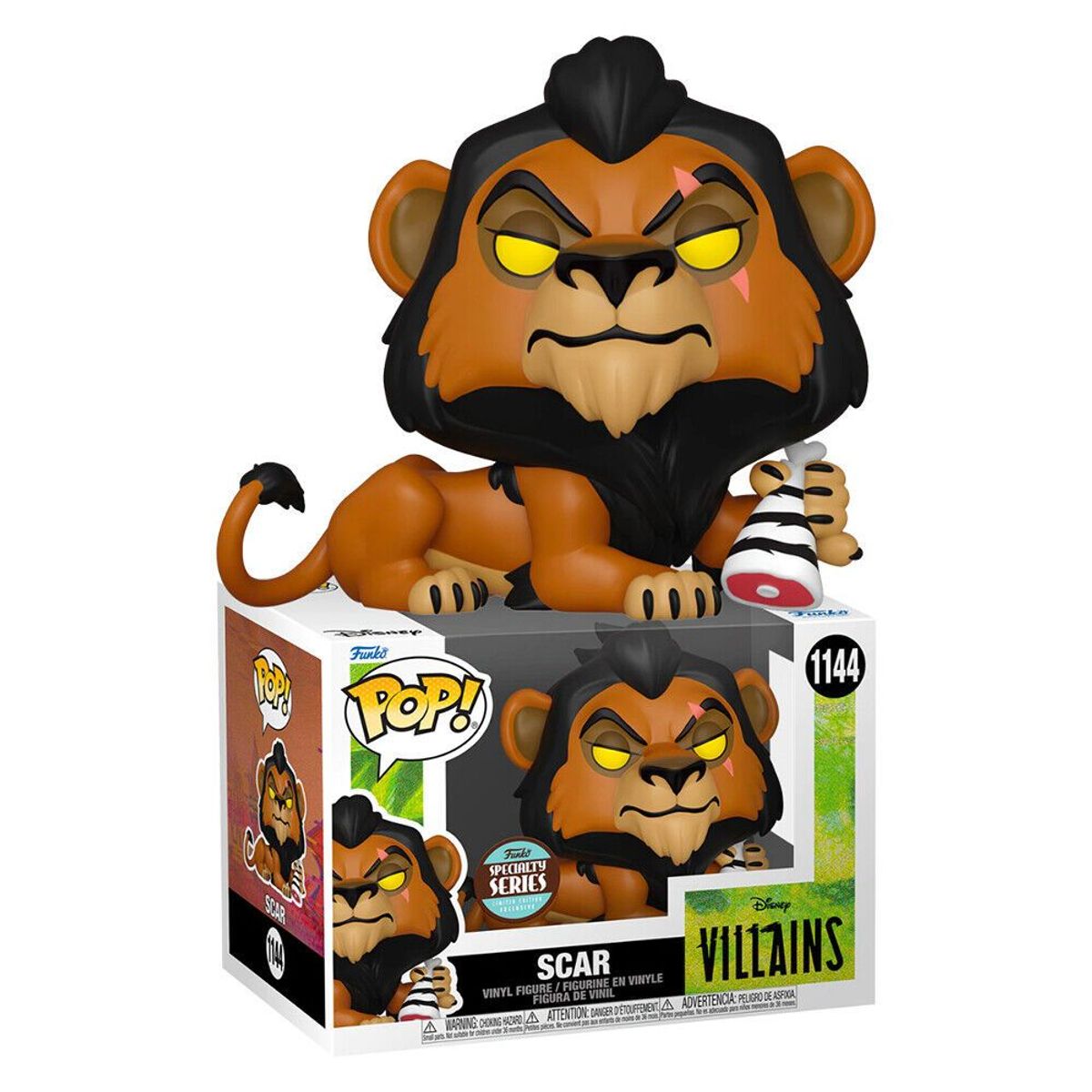 FUNKO - Funko pop Scar El Rey León - Disney Lion King Specialty
