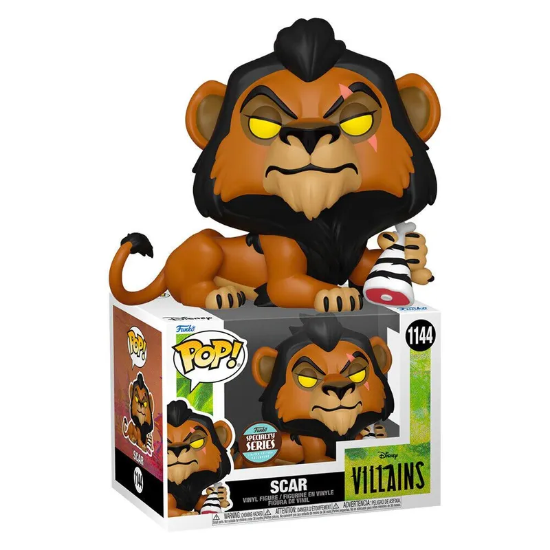 FUNKO - Funko pop Scar El Rey León - Disney Lion King Specialty