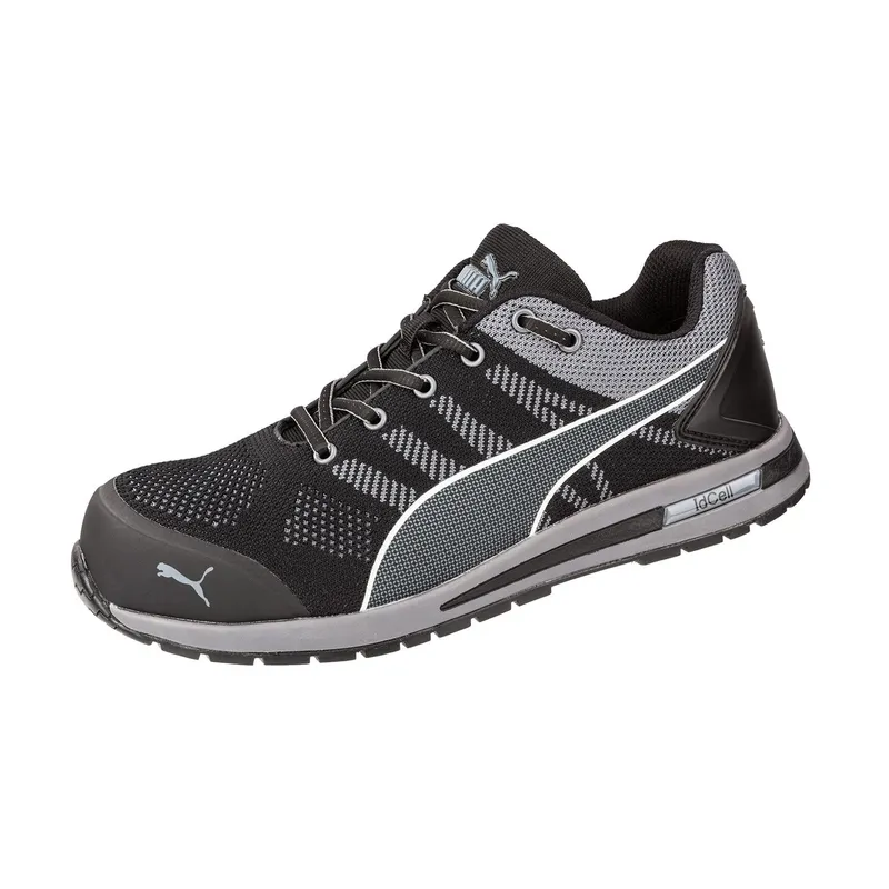 PUMA - ZAPATILLA DE SEGURIDAD ELEVATE KNIT BLACK LOW PUMA