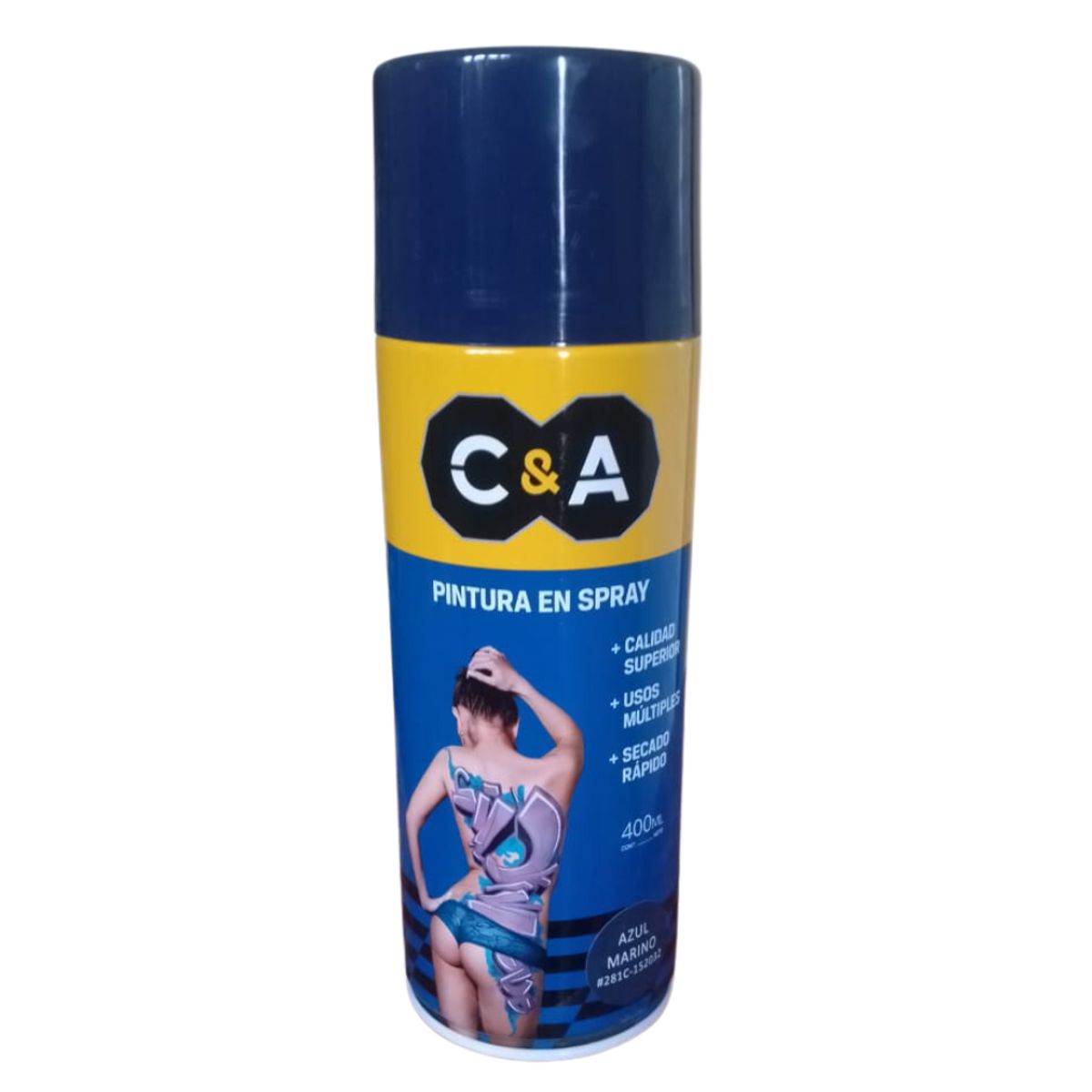 C AND A TOOLS - Pintura Spray C&A Azul Marino #281C  -  Azul