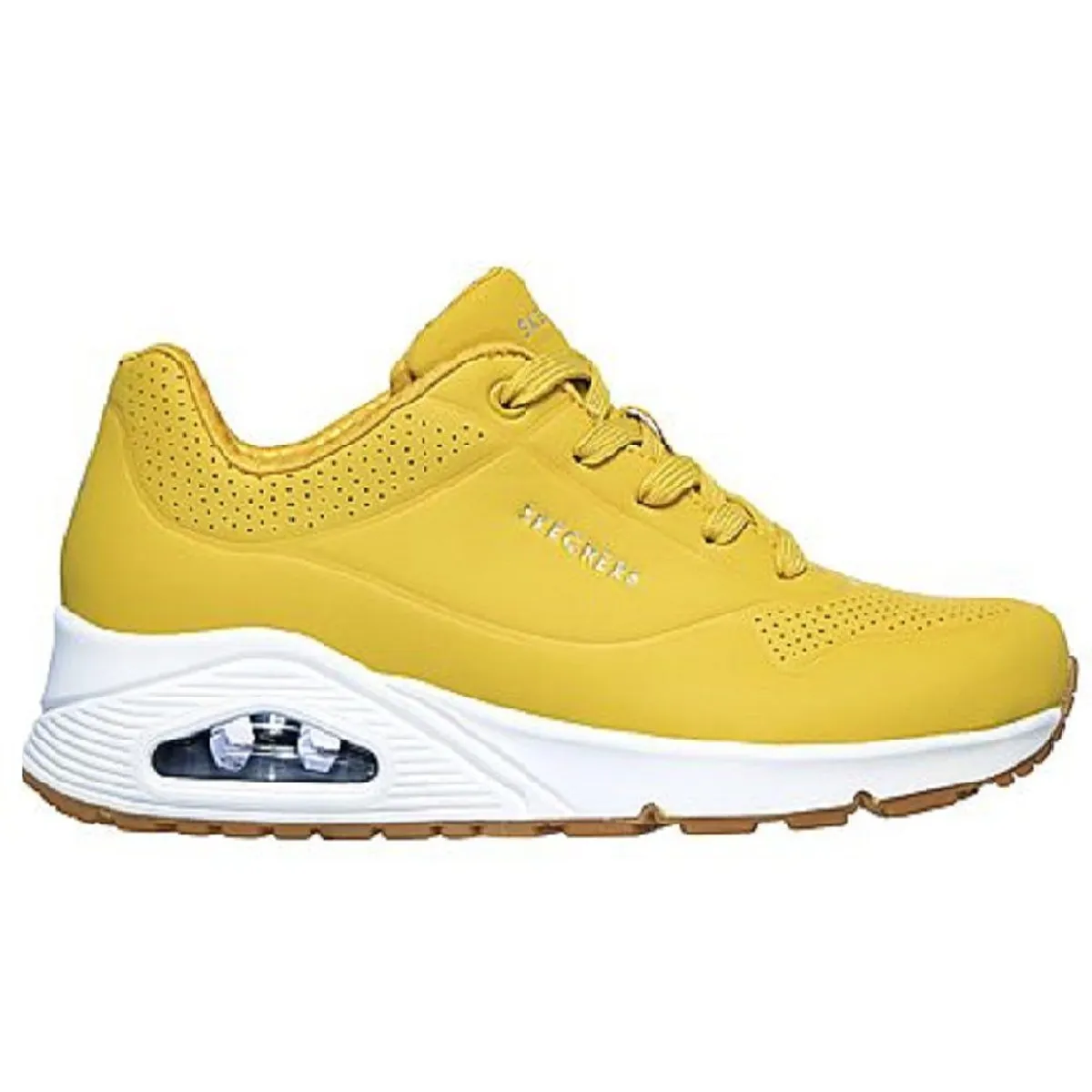 SKECHERS - Zapatillas urbana UNO-STAND ON AIR 73690-YLW - Amarillo
