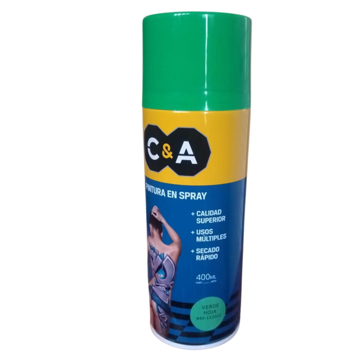 C AND A TOOLS - Pintura Spray C&A Verde Hoja #49  -  Verde