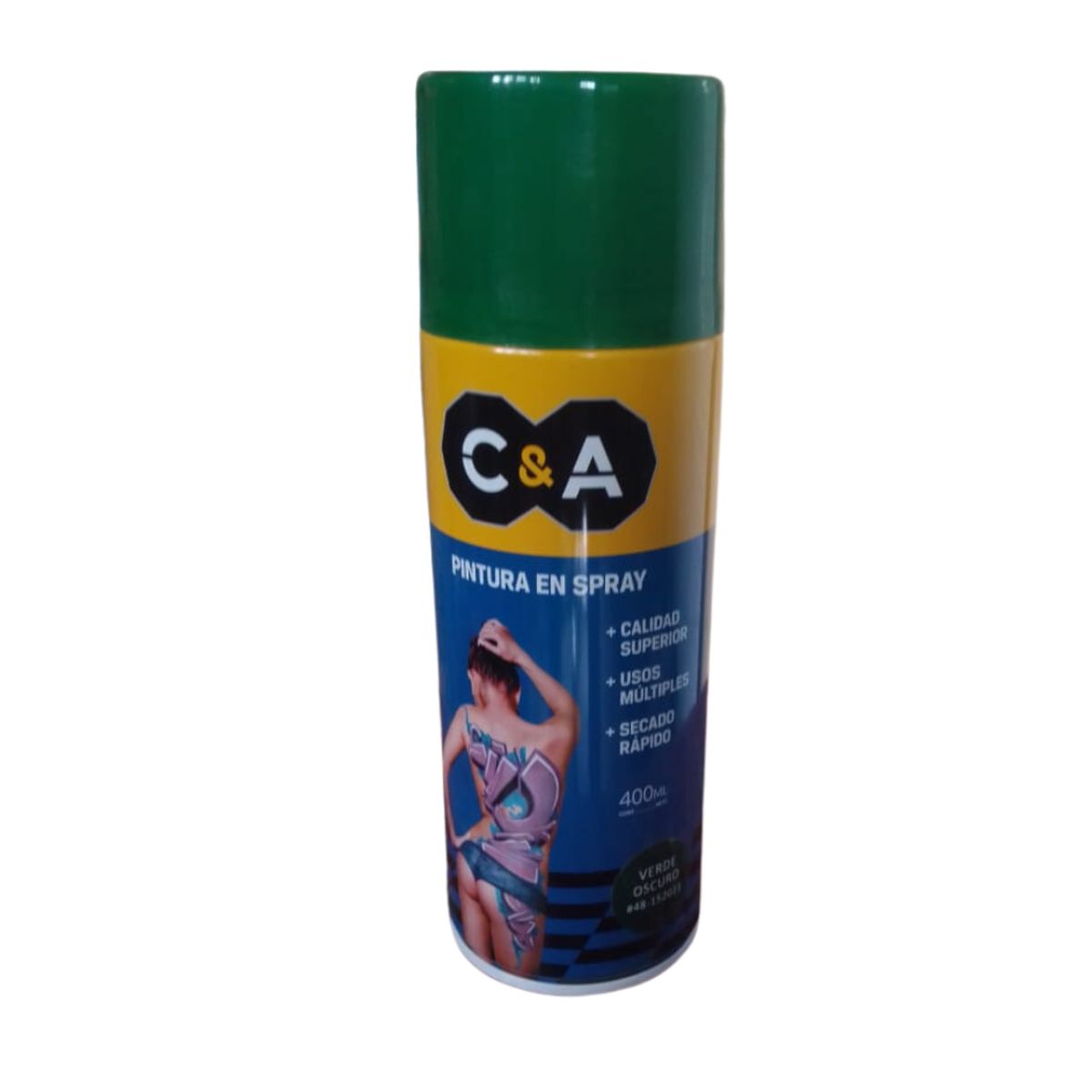 C AND A TOOLS - Pintura Spray C&A Verde Oscuro #48  -  Verde
