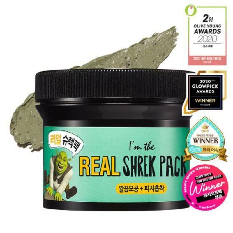 LE COREANE - Mascarilla Exfoliante Im The Real Shrek Pack