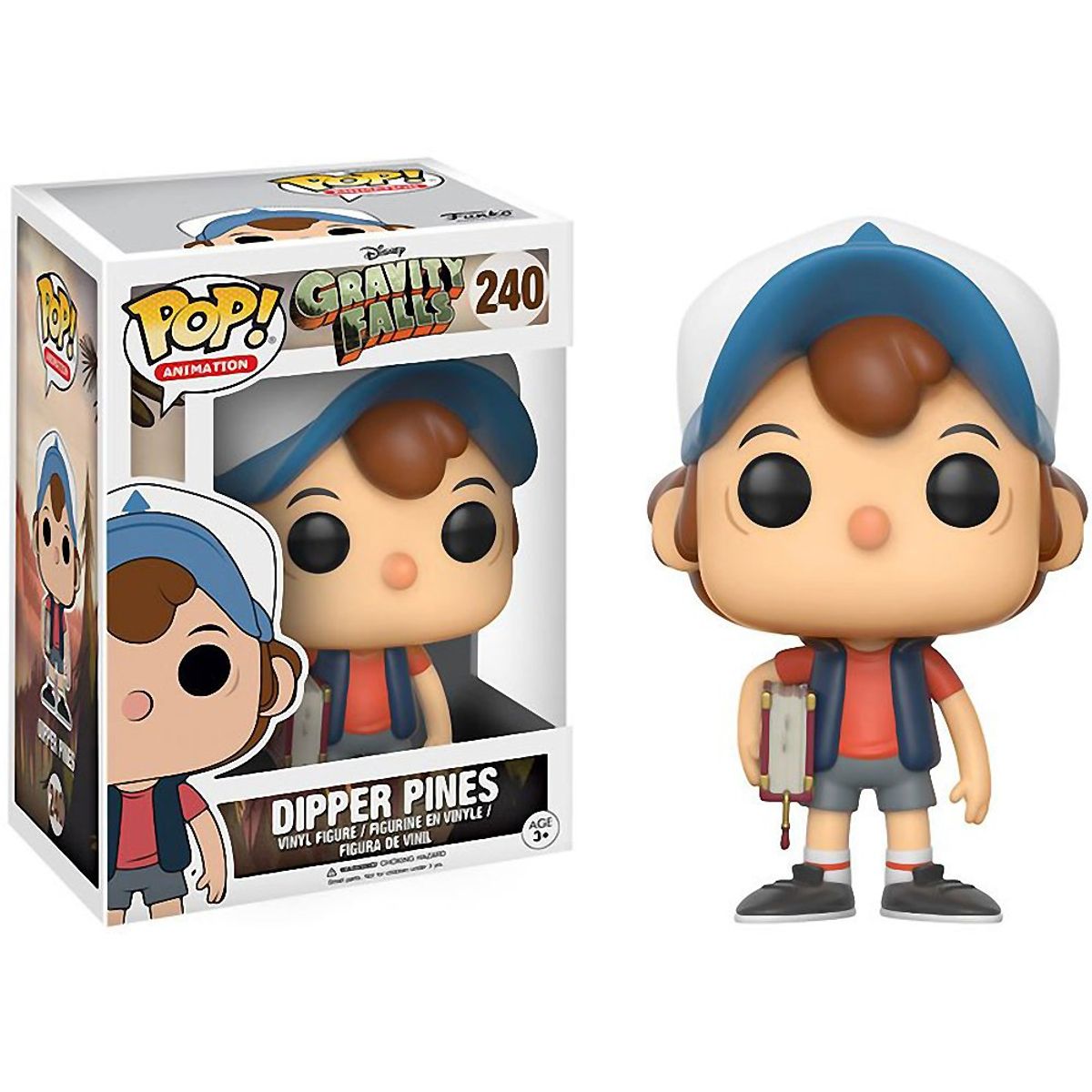 FUNKO - Funko Pop Dipper Pines - Animation Gravity Falls 240