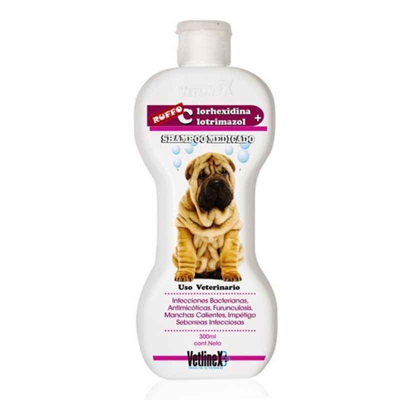 VETLINEX - SHAMPOO MEDICADO CLORHEXIDINA  CLOTRIMAZOL VETLINEX…