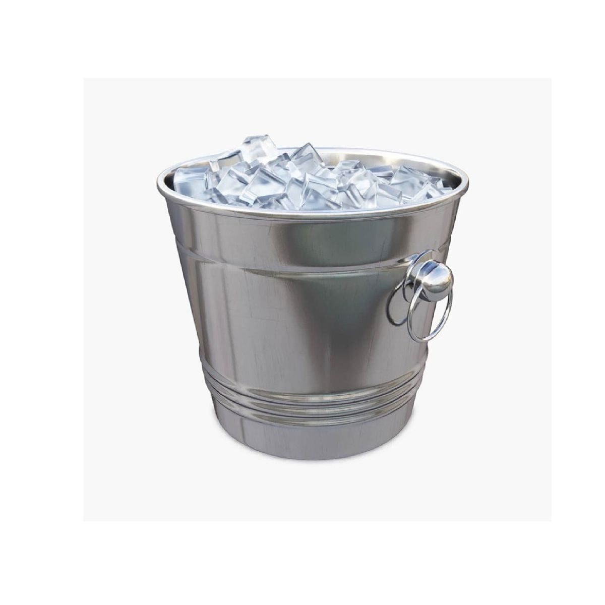 GENERICO - set de bar 4 piezas coctelera / hielera / onzera / pinza