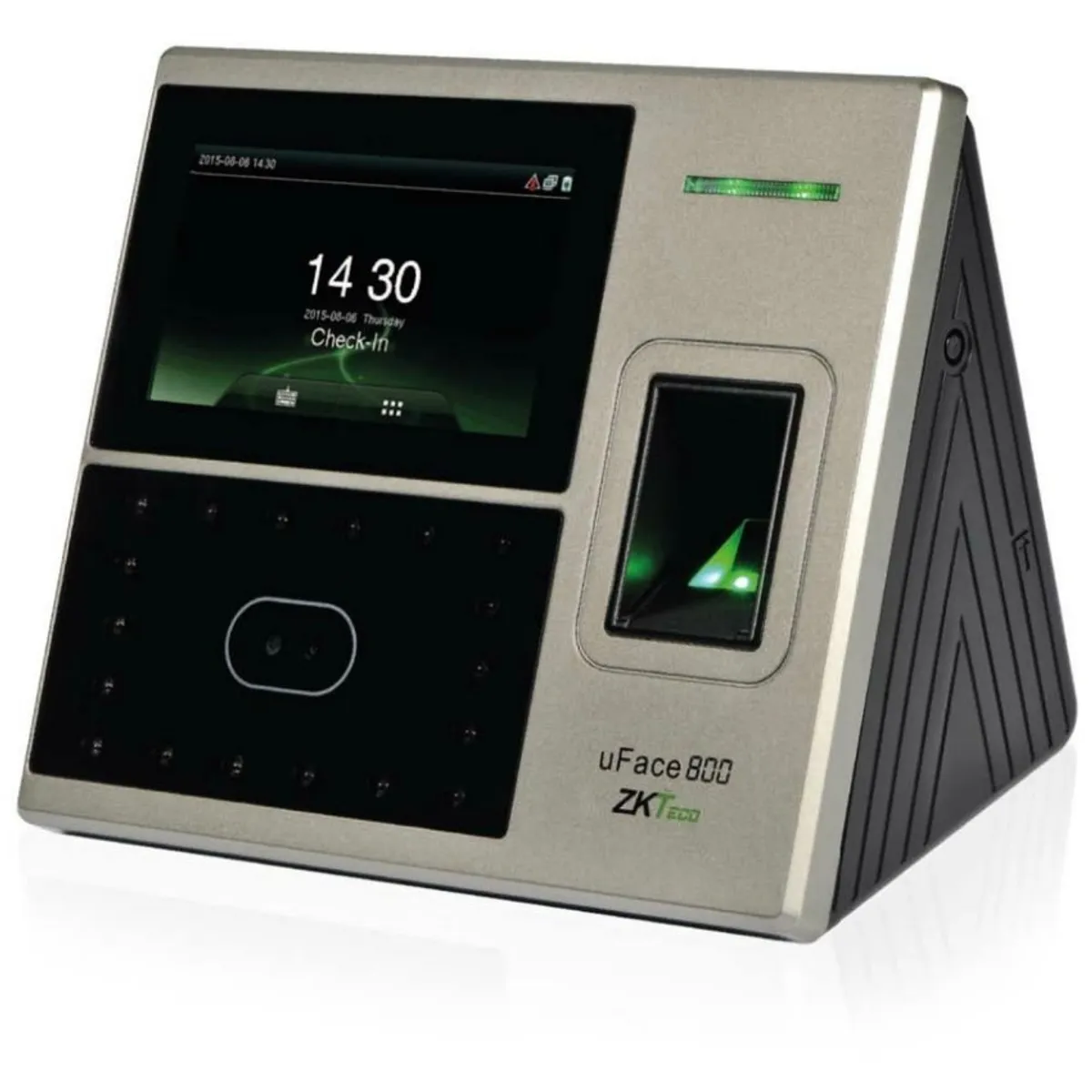 ZKTECO - ZKTECO UFACE800 Plus Control Reloj Biométrico de asistencia facial palma huella