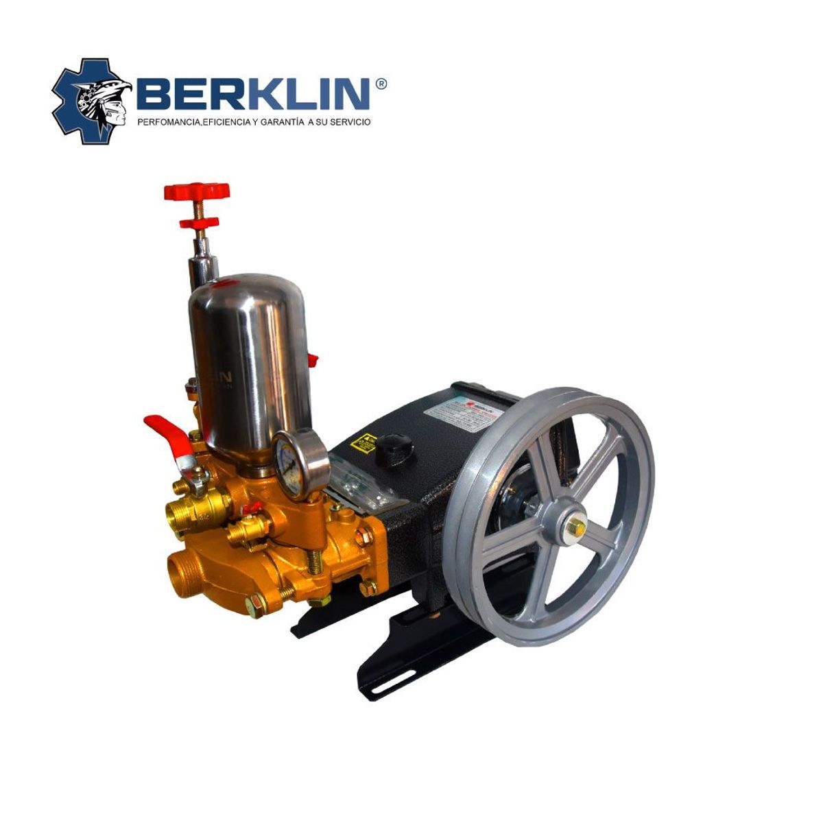 BERKLIN - CABEZAL DE ALTA PRESION PARA AGRICULTURA PISTON DE GRAFITO