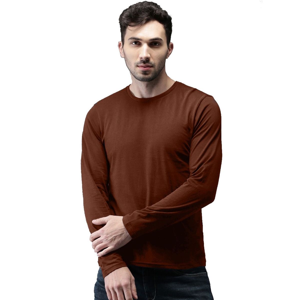 SWISS LORD - Polo Manga Larga para hombre algodÃ³n