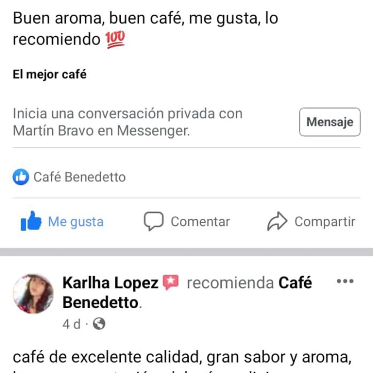 GENERICO - Café Benedetto Exportación molido 1kilo