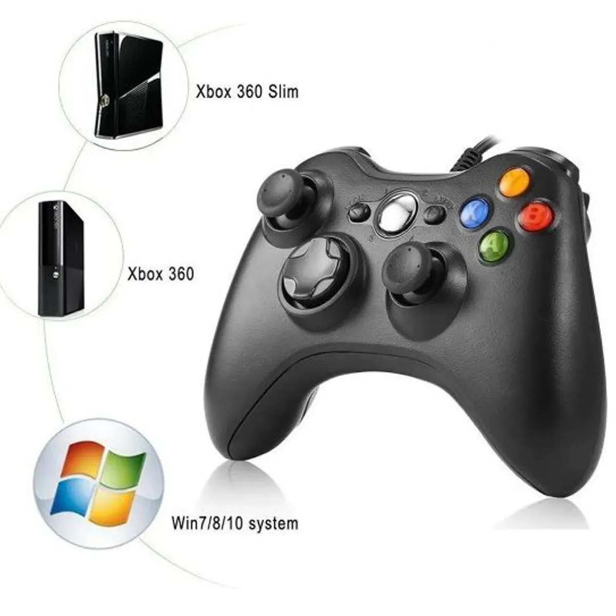 GENERICO - Mando Para Computadora Y Xbox 360