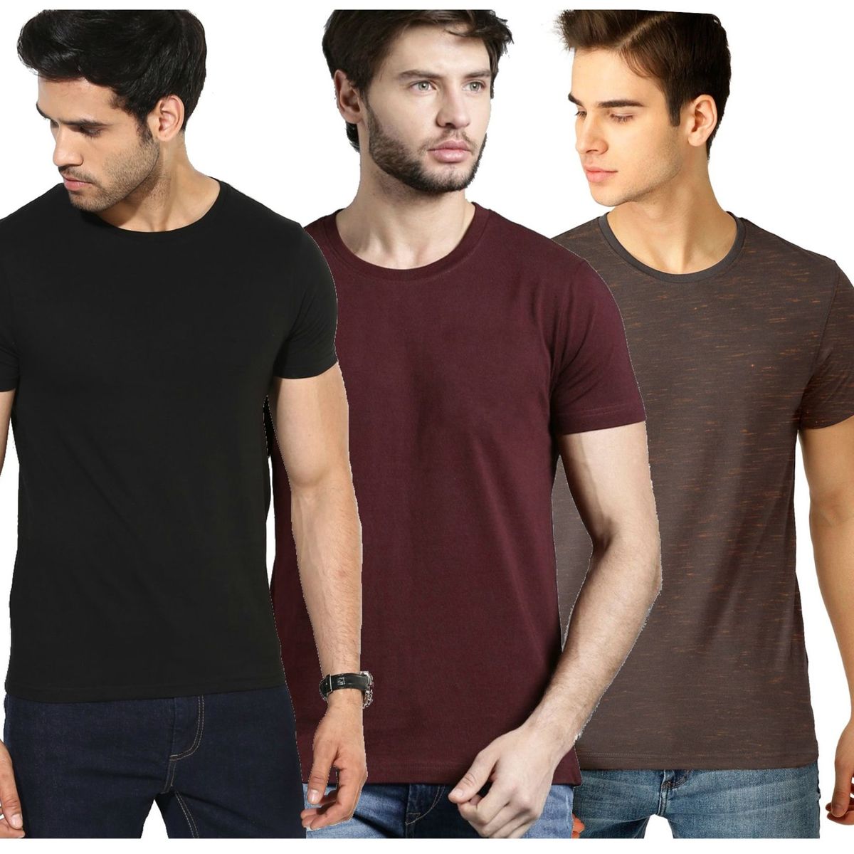 SWISS LORD - Pack x 3 polos manga corta para hombre.