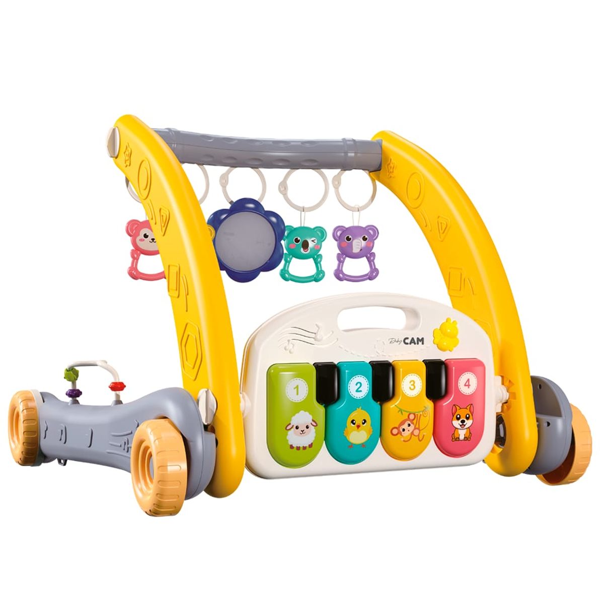 DOUX BEBE - Caminador Multifuncional 2 en 1  Musical de Bebe con BLUETOTH