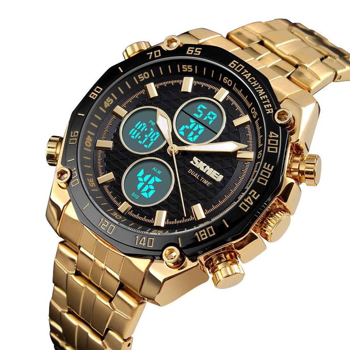 SKMEI - Skmei - Reloj Análogo-Digital 1302GD para Hombre