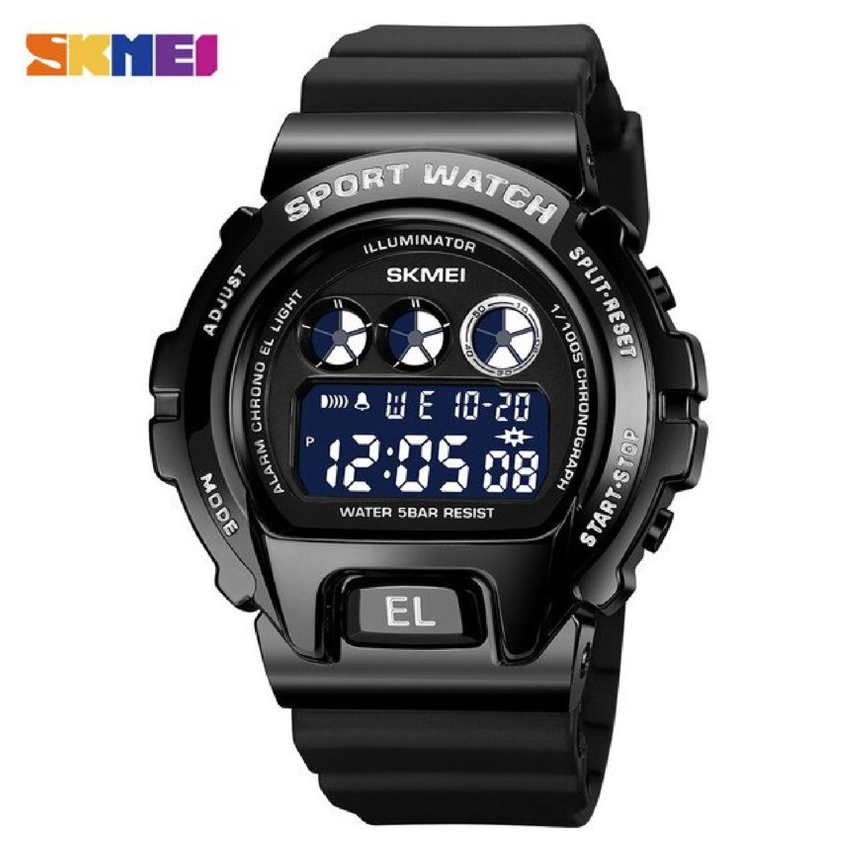 SKMEI - Skmei - Reloj Digital 1905BK para Hombre