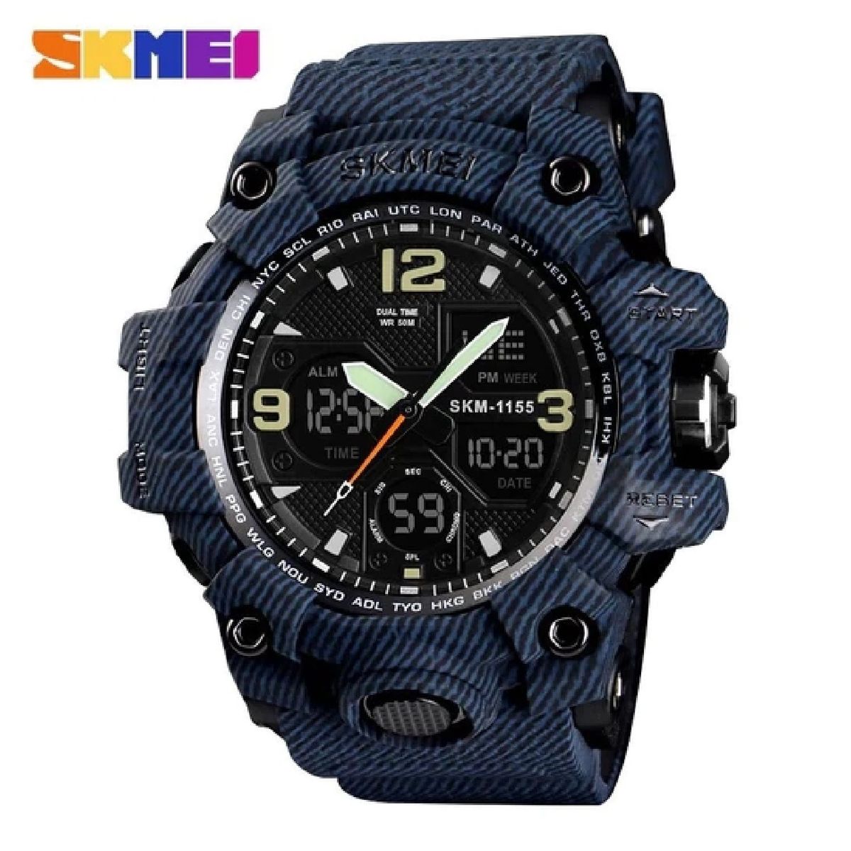 SKMEI - Skmei - Reloj Análogo-Digital 1155BDMBU para Hombre
