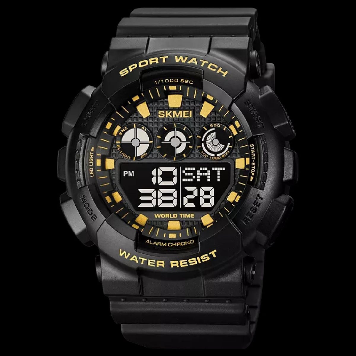 SKMEI - Skmei - Reloj Digital 1857BKGD para Hombre
