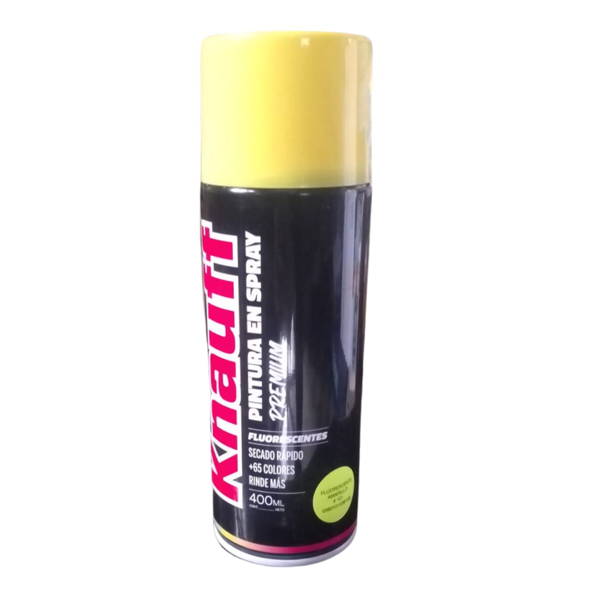 KNAUF - Pintura Spray Knauf Fluorescente Amarillo #101  -  Amarillo