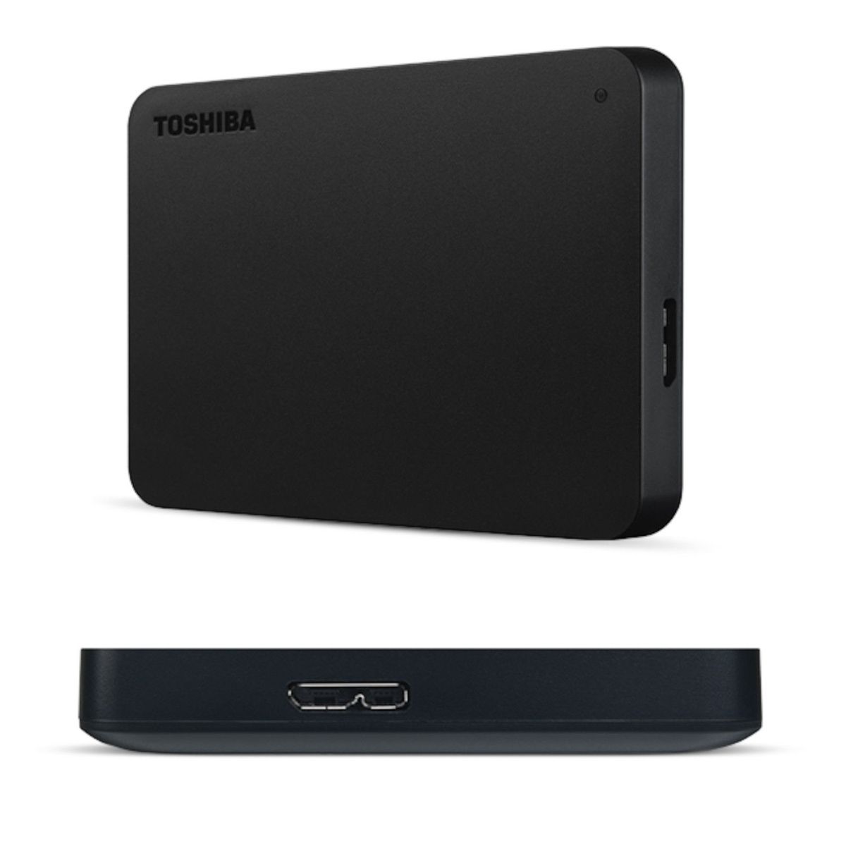 TOSHIBA - Disco duro externo Toshiba Canvio Basics  4TB USB 3.2 Negro Mate
