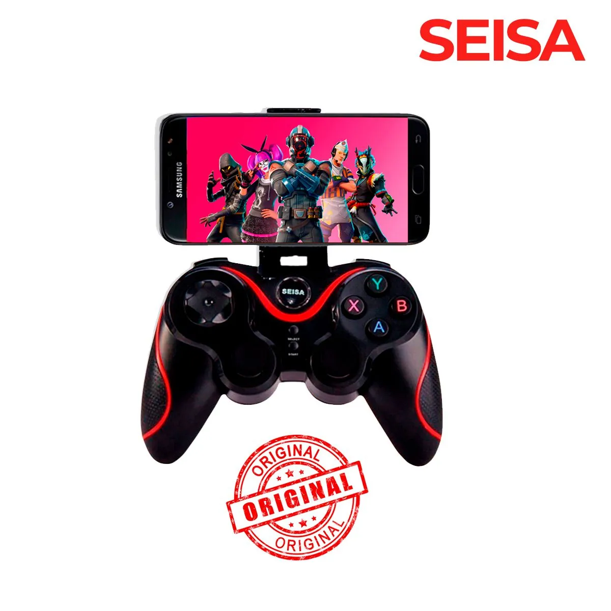 SEISA - Mando Gamepad Joystick Seisa Bluetooh Smartphone Y Tablet