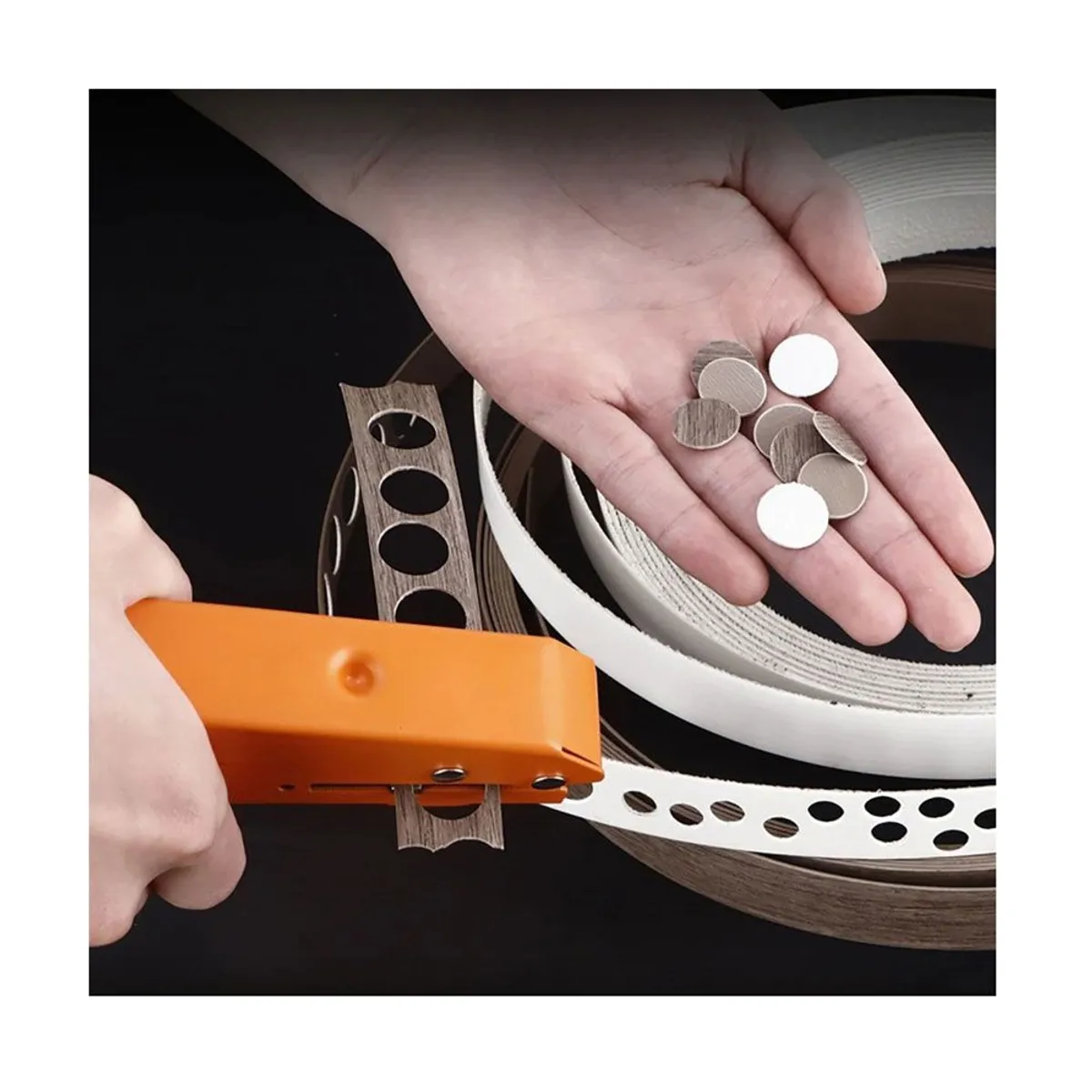 GENERICO - Perforador Canto Delgado Melamina para Tapa Tornillos 8mm