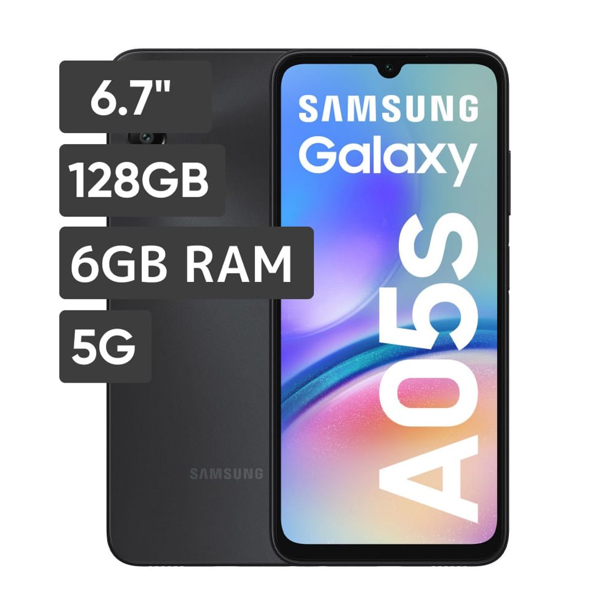 SAMSUNG - SAMSUNG GALAXY  A05s   6GB 128GB NUEVO LIBRE - NEGRO