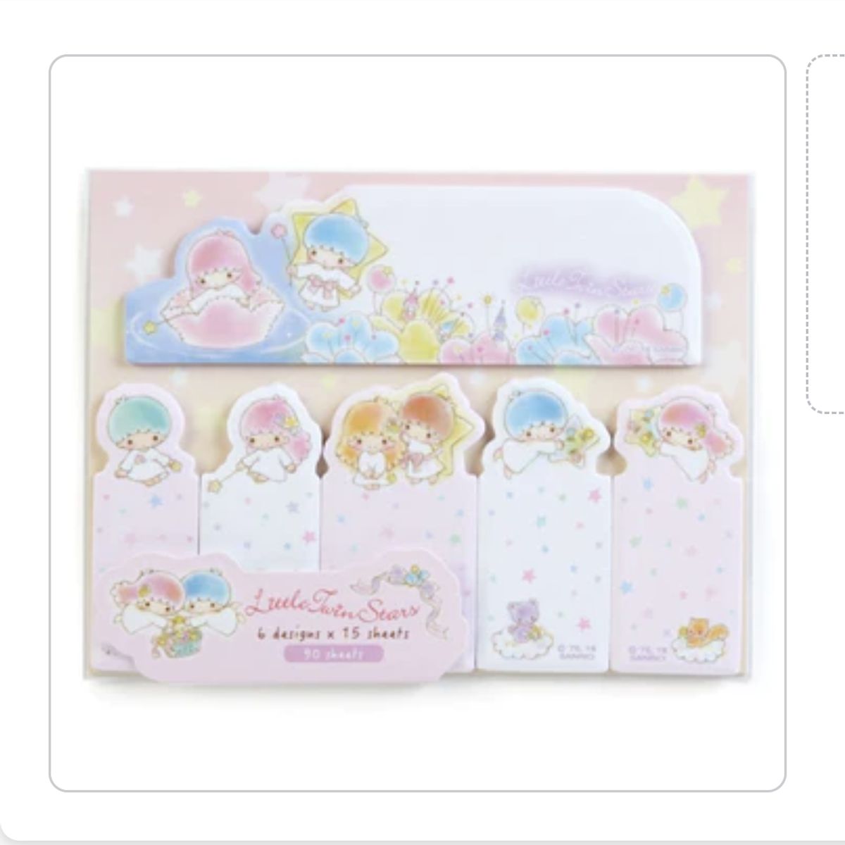 SANRIO - Sanrio - Notas Adhesivas 18 Marking Little Twin Stars